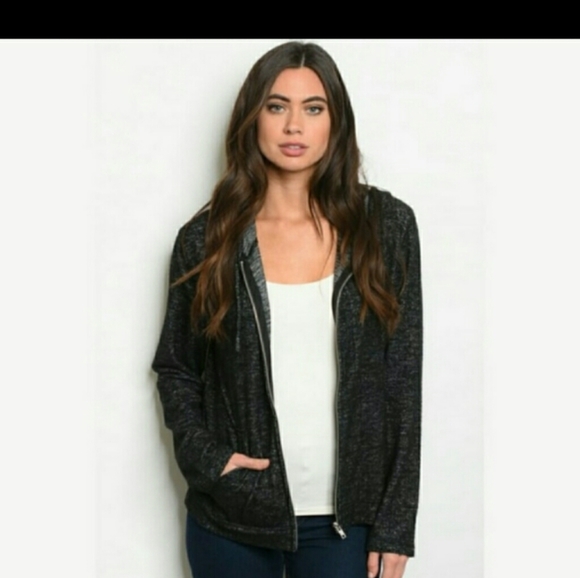 Dash Outfitters Hooded Zip Up Jacket - Picture 3 of 6
